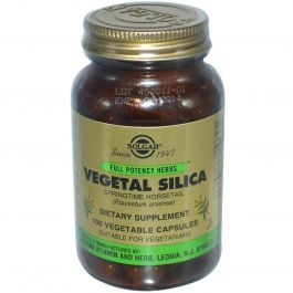 Solgar Vegetal Silica, 100 Veggie Caps